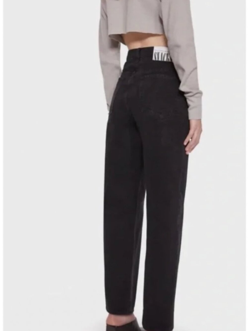 MOTHER Snacks Double Stack High Rise Jeans